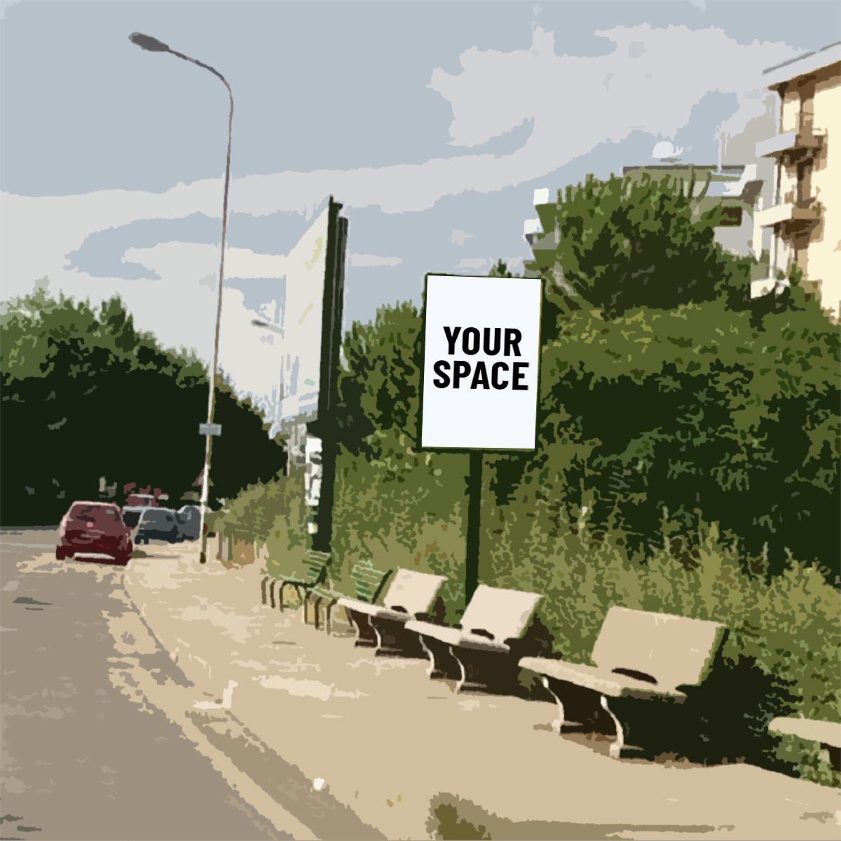 SPAZIO PUBBLICITARIO PALINA BUS 100 x 140 (COSENZA) Dal 05/10/2026 al 18/10/2026 14 giorni
